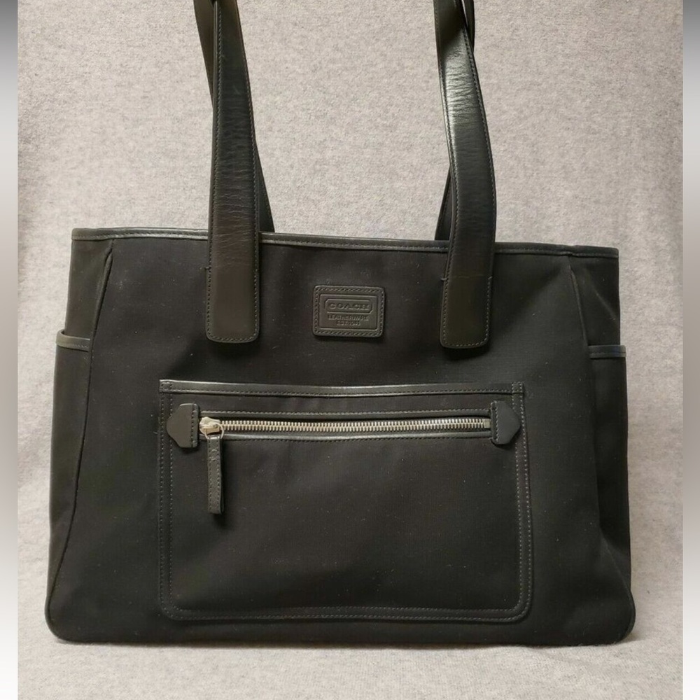 Coach Black Tote Bag - Picture 2 of 9